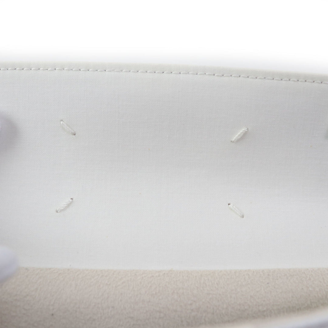 Maison Margiela Shoulder Bag SB1WD0002 Main: Leather Navy white NEW LOCK New Lock Horizontal Women Used Authentic