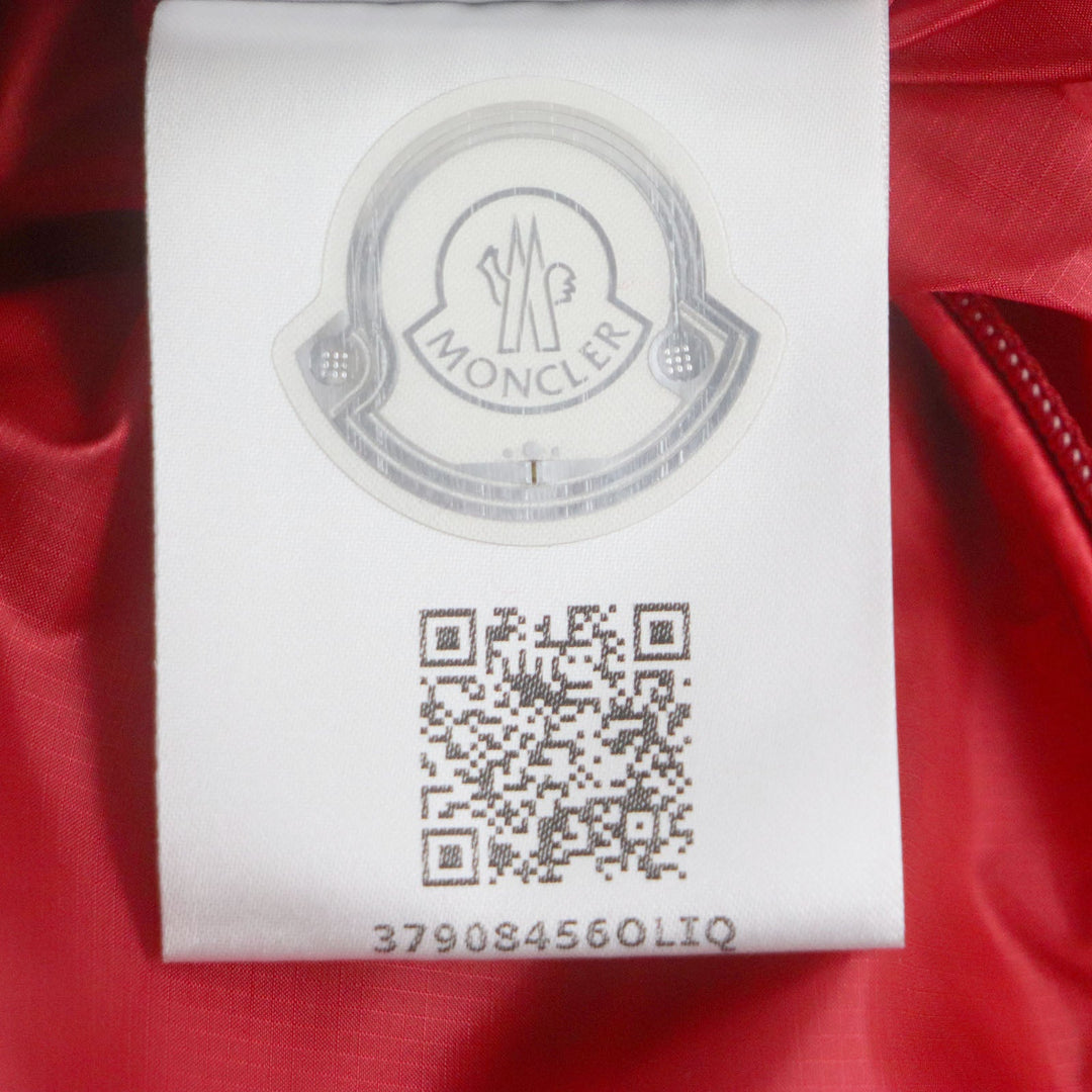 MONCLER Down vest Outer: 100% nylon, Lining: 100% nylon, Filling: 90% down, Filling: 10% feather, Hood: 100% nylon, Collar: 100% nylon, Yoke: 100% nylon Red black OPHRYS mens 3 Used Authentic