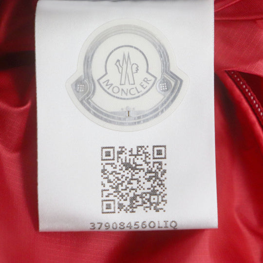 MONCLER Down vest Outer: 100% nylon, Lining: 100% nylon, Filling: 90% down, Filling: 10% feather, Hood: 100% nylon, Collar: 100% nylon, Yoke: 100% nylon Red black OPHRYS mens 3 Used Authentic