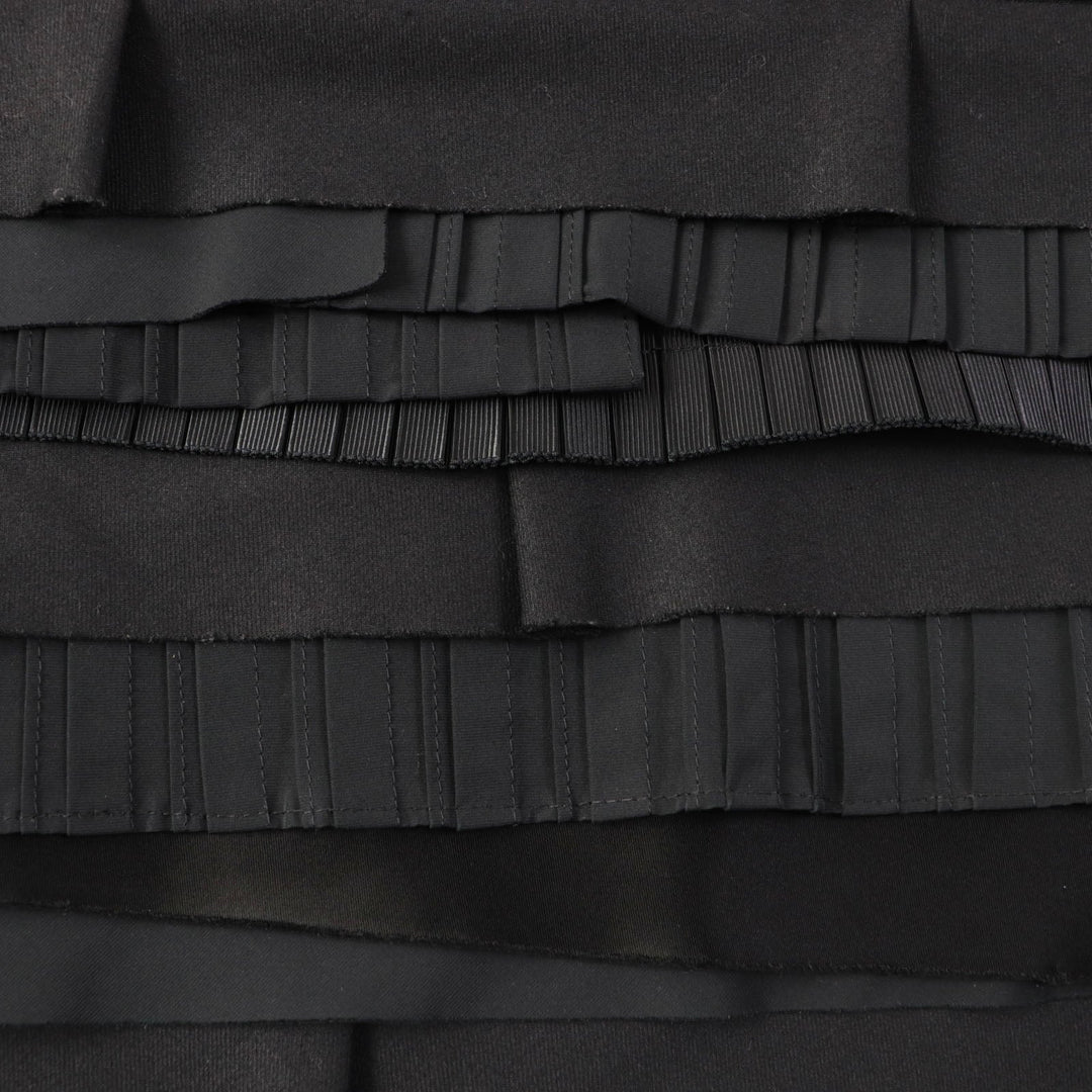 FOXEY one piece 36754 Main: 100% polyester, part: 33% rayon, part: 33% polyester, part: 29% wool, part: 5% polyurethane, other fabric: 65% polyester, 35% triacetate black Women 40 Used Authentic