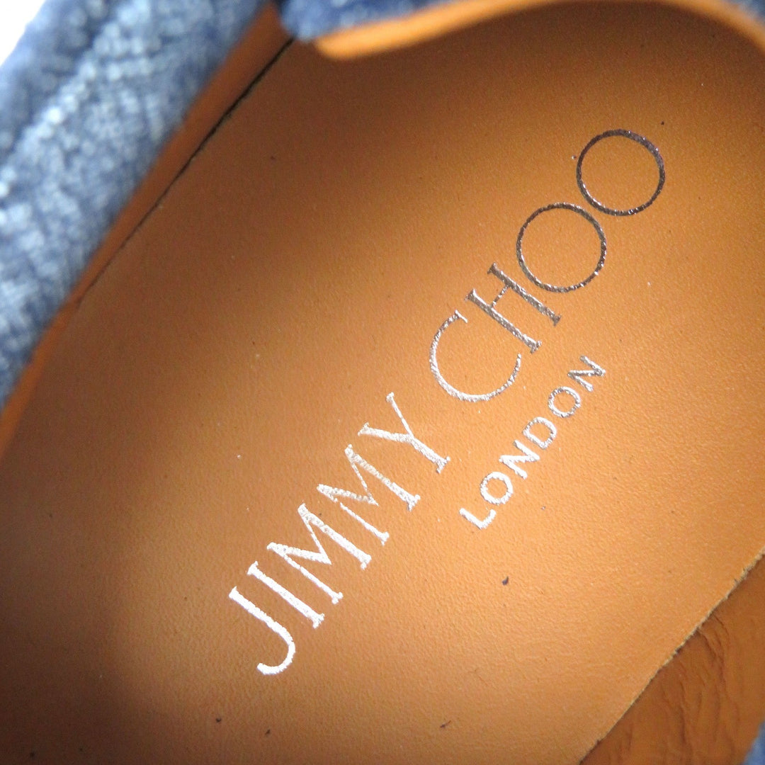 JIMMY CHOO sneakers Main: Denim Light indigo MIAMI Women 35 Used Authentic