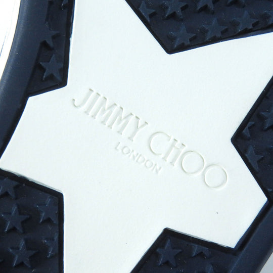 JIMMY CHOO sneakers Main: Denim Light indigo MIAMI Women 35 Used Authentic