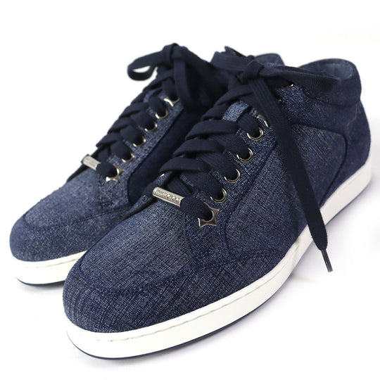 JIMMY CHOO sneakers Main: Denim Light indigo MIAMI Women 35 Used Authentic