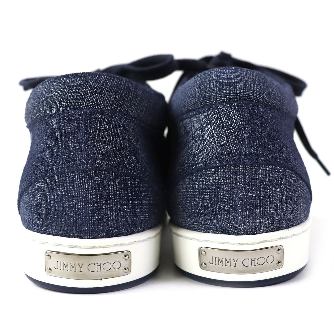 JIMMY CHOO sneakers Main: Denim Light indigo MIAMI Women 35 Used Authentic