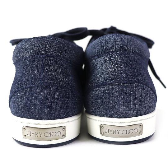 JIMMY CHOO sneakers Main: Denim Light indigo MIAMI Women 35 Used Authentic