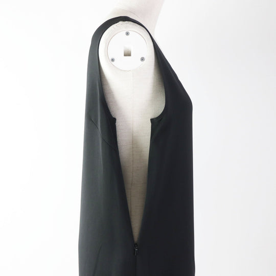 FOXEY one piece 38024 Outer: 67% rayon, Outer: 33% polyester, Part: 100% polyester, Part: 85% cotton, Part: 15% rayon black Knit Dress Lady Knit Women 38 Used Authentic