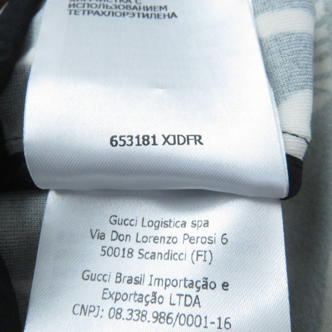 GUCCI one piece 653181 Main: 93% rayon, Main: 7% polyurethane Black beige Women M Used Authentic