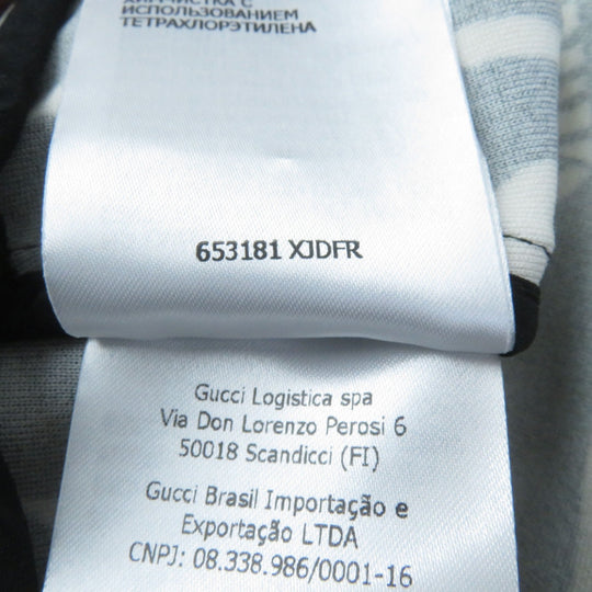 GUCCI one piece 653181 Main: 93% rayon, Main: 7% polyurethane Black beige Women M Used Authentic