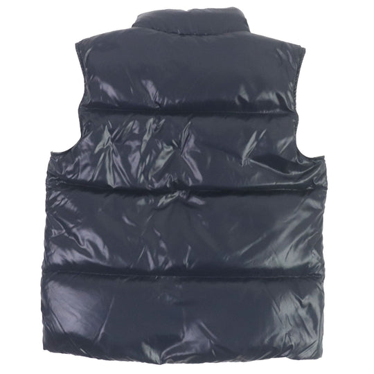 MONCLER Down vest Main: 100% nylon, Filling: 90% down, Filling: 10% feather Navy MONGINEVRO GILET mens 1 Used Authentic