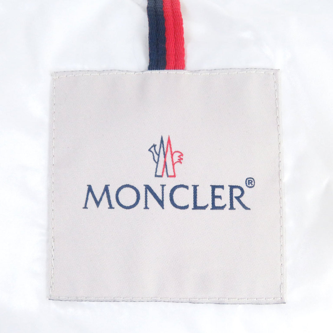 MONCLER Down vest Main: 100% nylon, Filling: 90% down, Filling: 10% feather Navy MONGINEVRO GILET mens 1 Used Authentic