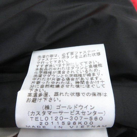 THE NORTH FACE Down jacket ND92240 Main: 100% nylon, Filling: 72% down, Filling: 20% rayon, Filling: 8% feather Red Baltro Light Jacket mens XL Used Authentic