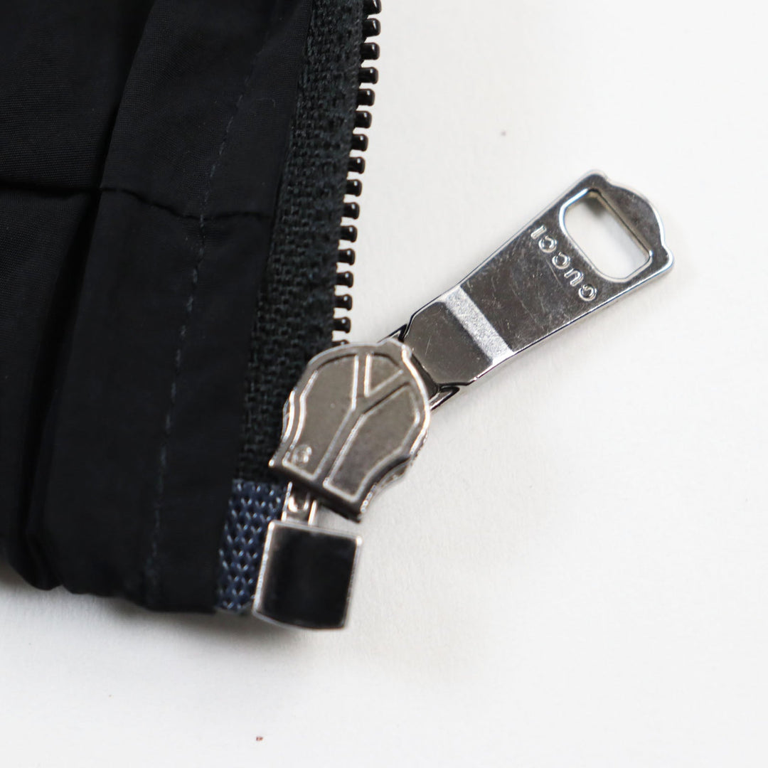 GUCCI Nylon jacket 545556 Outer: 100% nylon, Lining: 100% nylon, Part: 100% nylon black mens XS Used Authentic