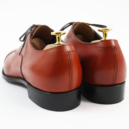 Sanyou Yamachou Leather shoes leather Brown Yujiro 9