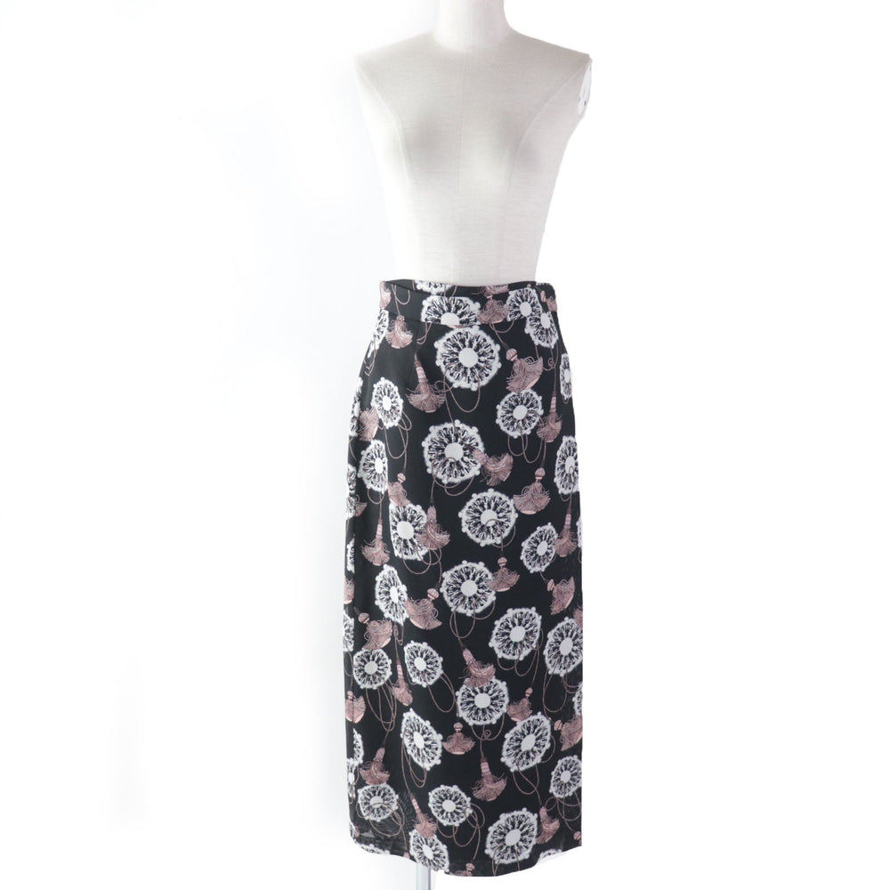 HERMES Wrap skirt 2E0312D2 Main: 100% silk, Lining: 100% silk multicolor liquetis Aquarelle Women 36 Used Authentic