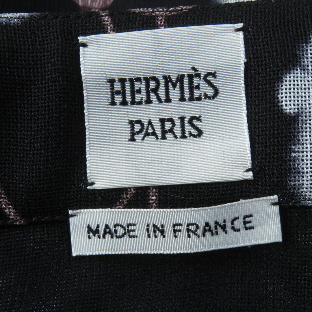 HERMES Wrap skirt 2E0312D2 Main: 100% silk, Lining: 100% silk multicolor liquetis Aquarelle Women 36 Used Authentic