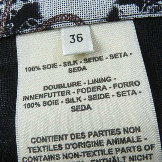 HERMES Wrap skirt 2E0312D2 Main: 100% silk, Lining: 100% silk multicolor liquetis Aquarelle Women 36 Used Authentic