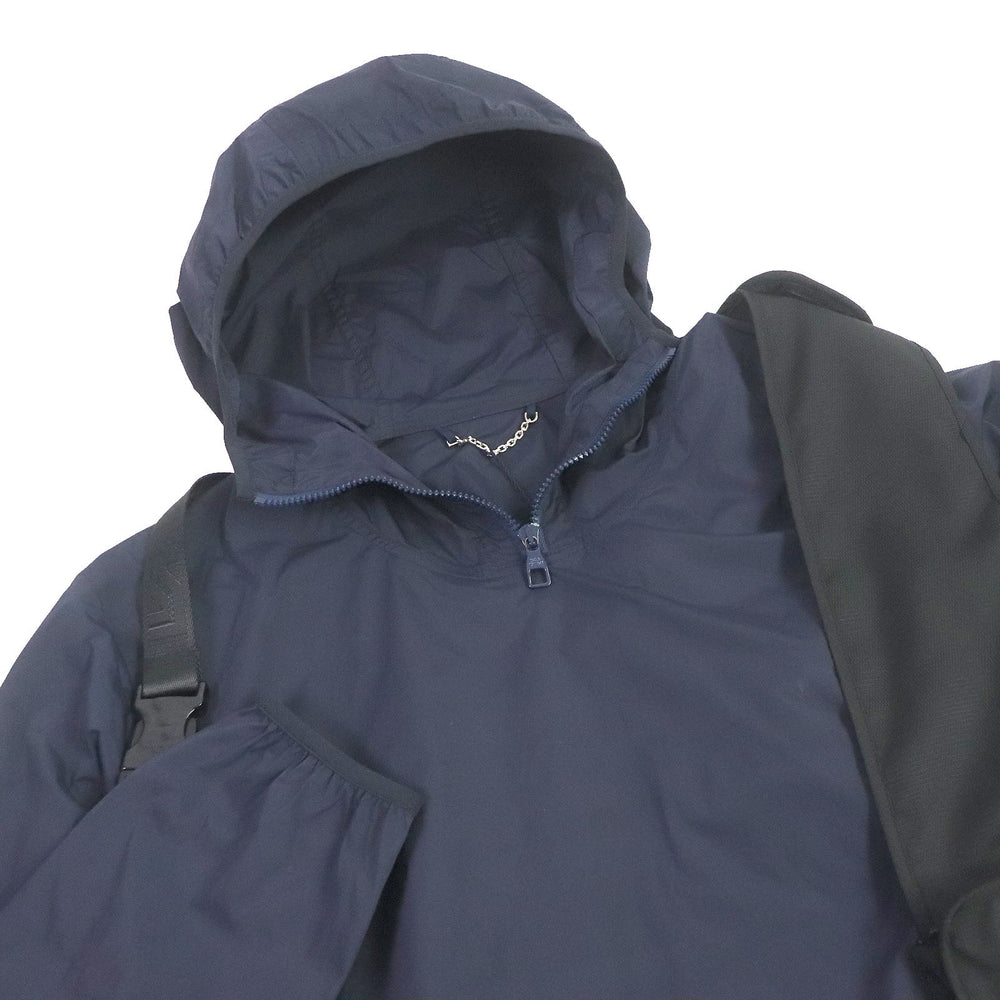 LOUIS VUITTON Blouson Main: 95% nylon, Main: 5% polyurethane, Part: 100% nylon Navy mens 52 Used Authentic