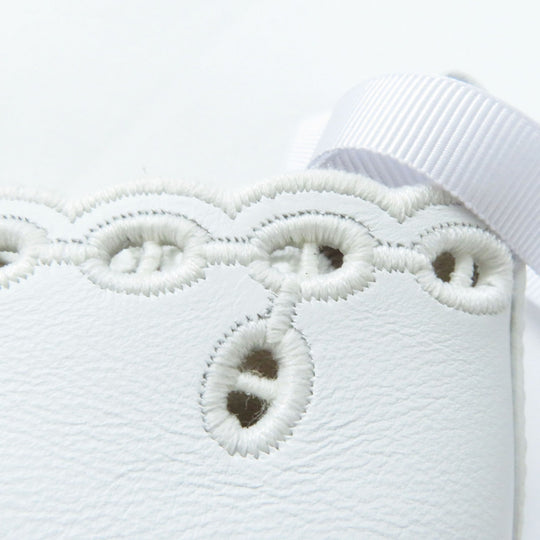 HERMES Leather shoes Main: Leather white Guapa Women 36 Used Authentic