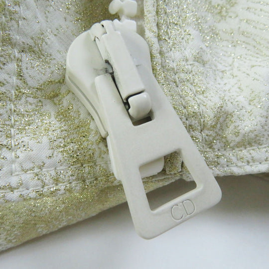 Christian Dior Nylon jacket 217C31A2985 Main: 79% polyester, 13% nylon, 8% nylon light beige gold Toile de Jouy Windbreaker Women S Used Authentic