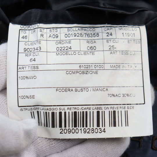 ETRO suit Outer: 100% wool, Lining: 100% silk, Lining: 70% acetate, Lining: 30% cupra Brown type mens 46 Used Authentic