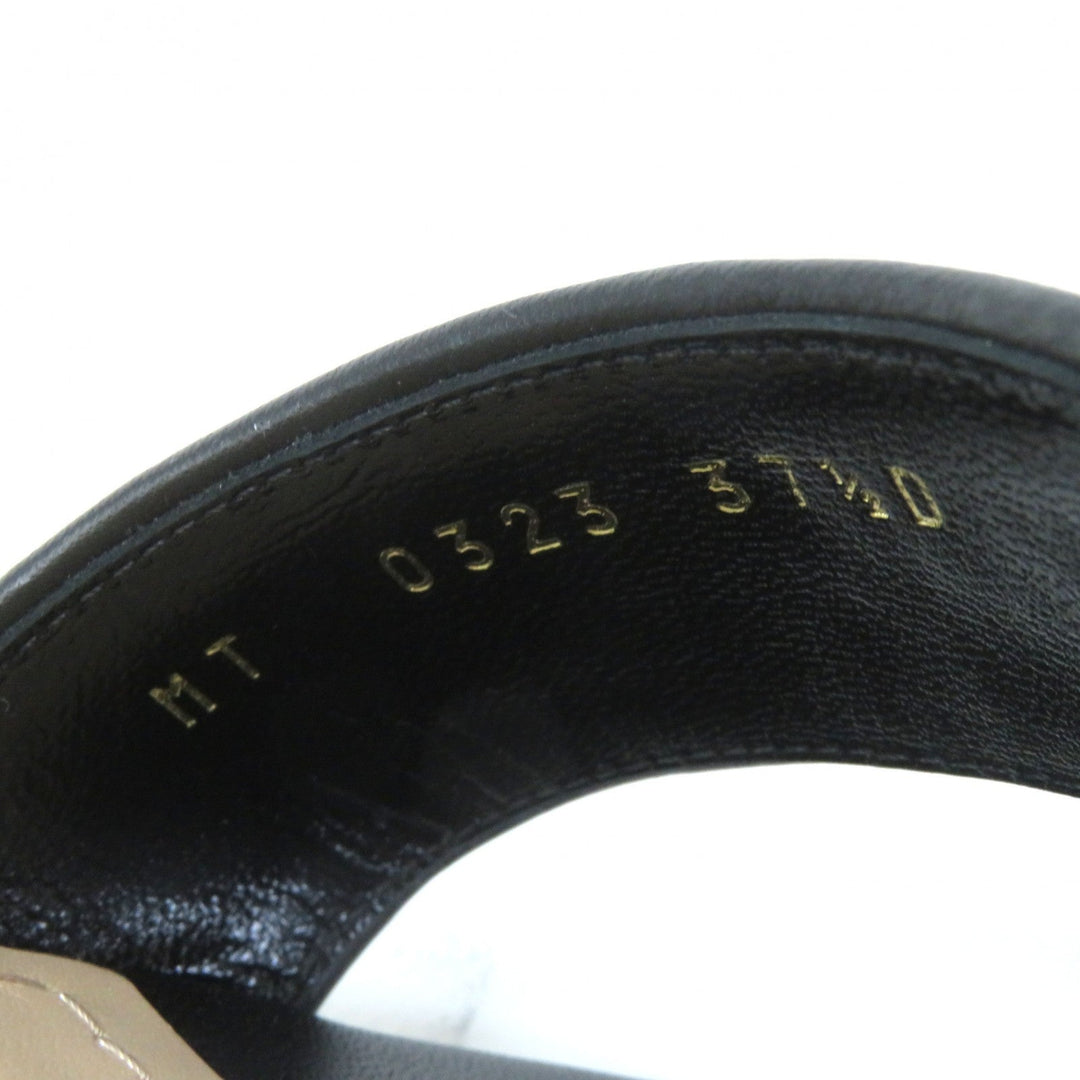 Christian Dior Sandals Main: Satin, lambskin black Dway Women 37 1/2 Used Authentic