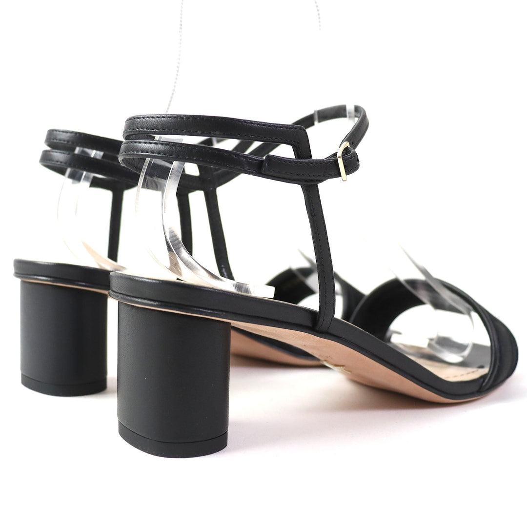 Christian Dior Sandals Main: Satin, lambskin black Dway Women 37 1/2 Used Authentic