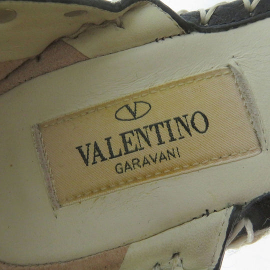 Valentino Garavani Sandals Main: Leather black Women 36 Used Authentic