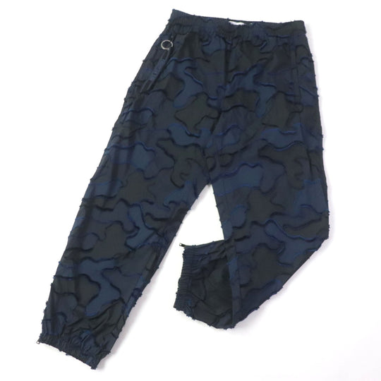 Christian Dior Pants 017A08A2960 Main: 100% polyester Black navy Women 40 Used Authentic