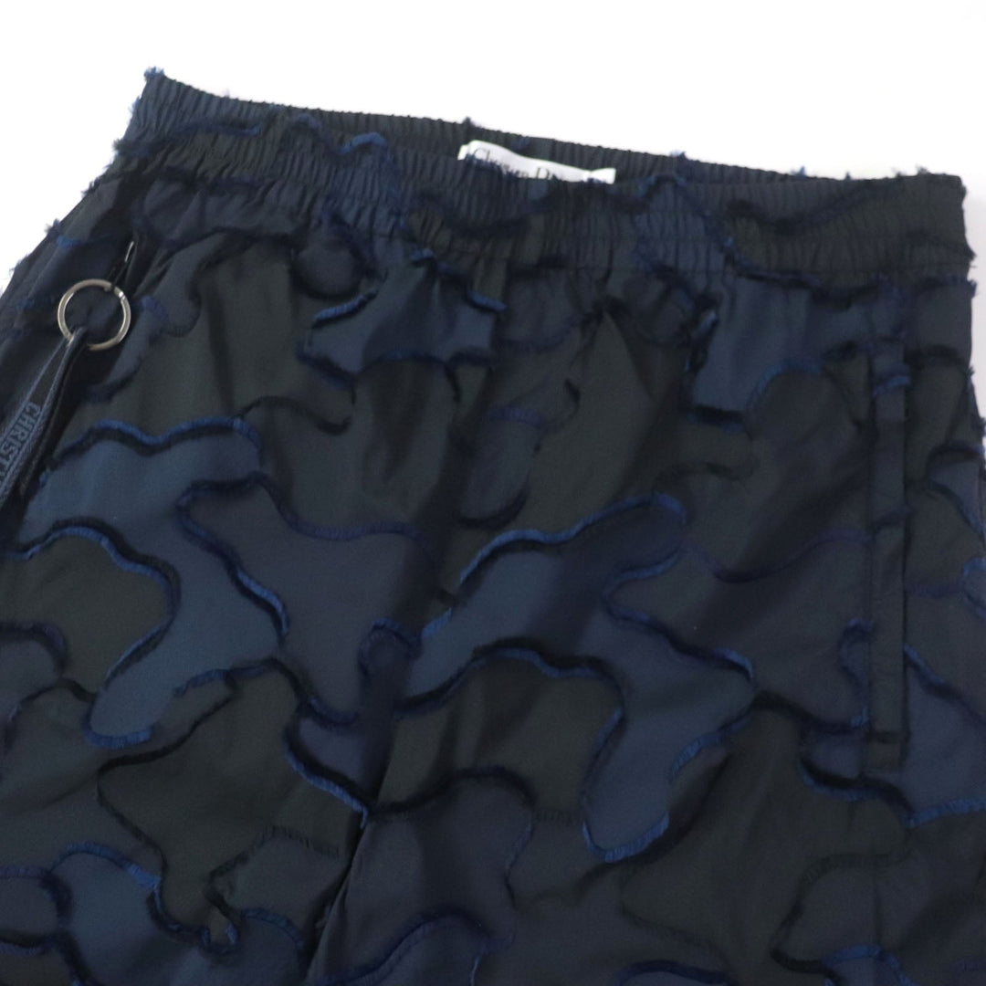 Christian Dior Pants 017A08A2960 Main: 100% polyester Black navy Women 40 Used Authentic