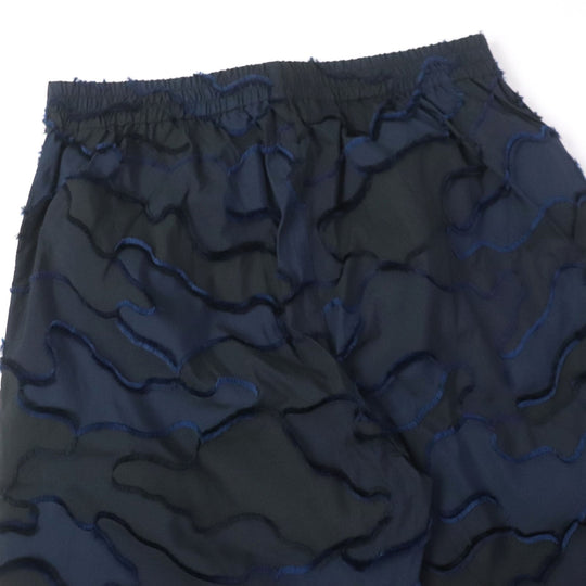 Christian Dior Pants 017A08A2960 Main: 100% polyester Black navy Women 40 Used Authentic