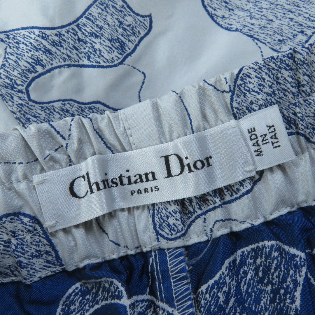 Christian Dior Shorts 047P21A2863 Main: 100% polyester Gray navy Women 40 Used Authentic