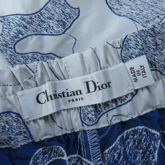 Christian Dior Shorts 047P21A2863 Main: 100% polyester Gray navy Women 40 Used Authentic
