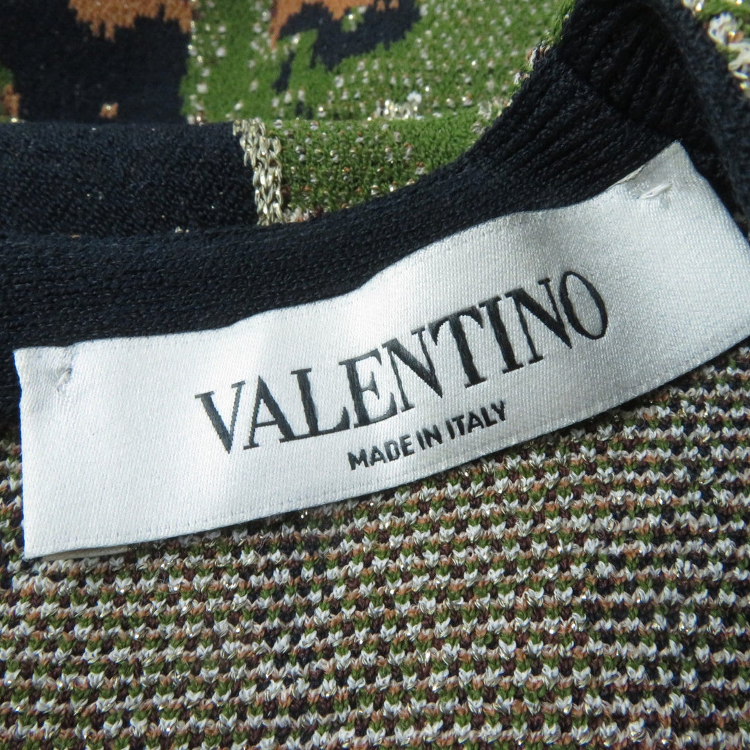 VALENTINO one piece KB0KD06X2KB Main: 82% rayon, Main: 13% polyester, 5% fiber multicolor Women M Used Authentic
