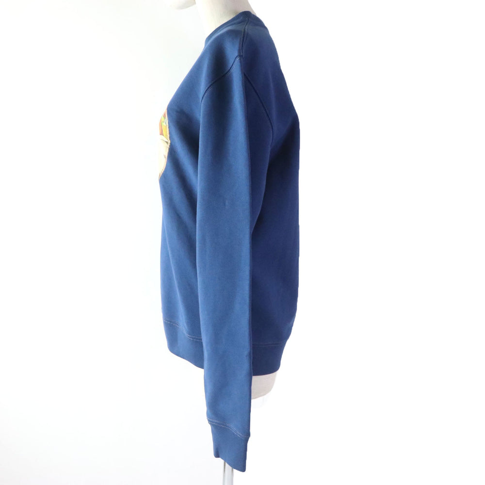 LOEWE sweat SB44Y24X02 Main: 100% cotton, Part: 100% cotton, Embroidery: 100% polyester blue howl's moving castle hin Women XS Used Authentic