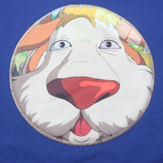 LOEWE sweat SB44Y24X02 Main: 100% cotton, Part: 100% cotton, Embroidery: 100% polyester blue howl's moving castle hin Women XS Used Authentic