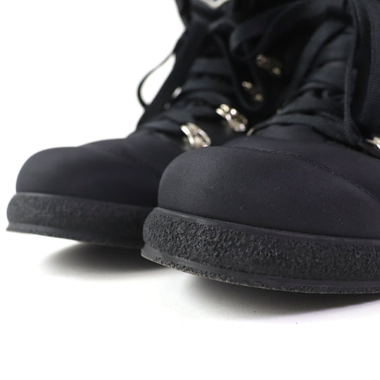 CHANEL short boots G34082 Nylon black COCONEIGE COCONEIGE 35 1/2