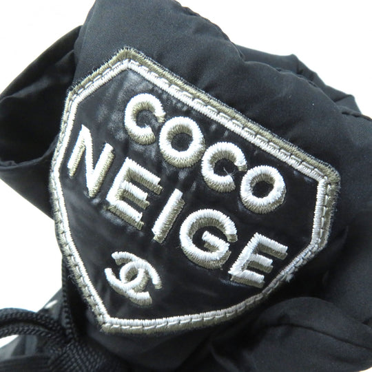 CHANEL short boots G34082 Nylon black COCONEIGE COCONEIGE 35 1/2