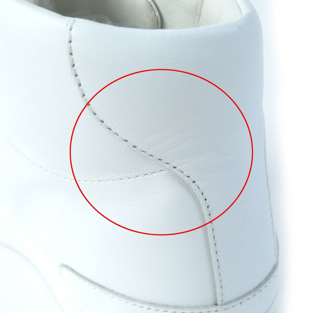 HERMES High cut sneakers Main: Leather white Daydream Women 36 Used Authentic