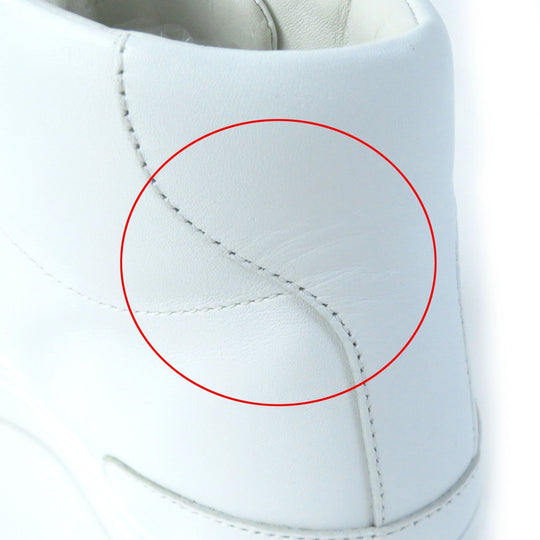 HERMES High cut sneakers Main: Leather white Daydream Women 36 Used Authentic