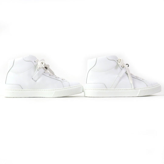 HERMES High cut sneakers Main: Leather white Daydream Women 36 Used Authentic