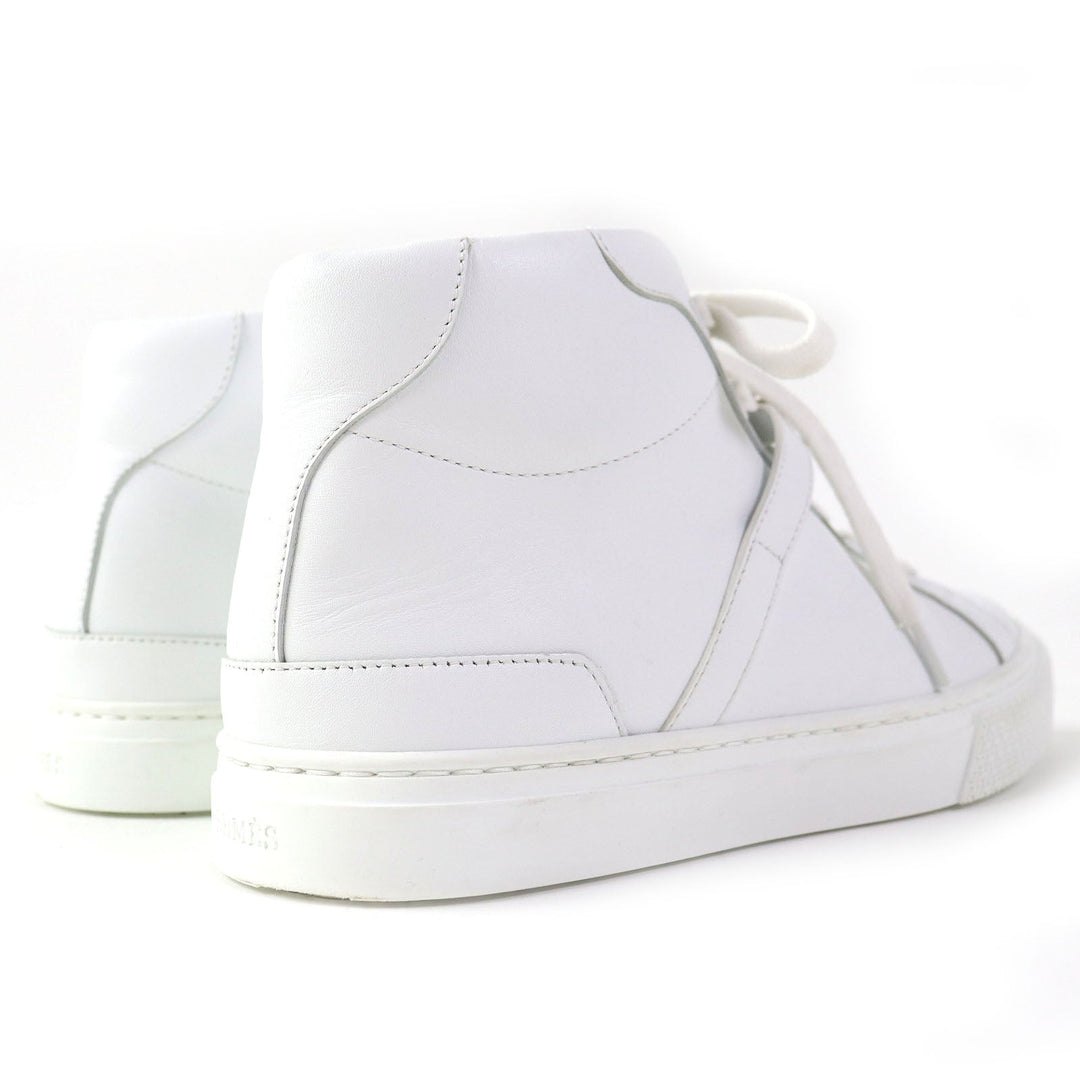 HERMES High cut sneakers Main: Leather white Daydream Women 36 Used Authentic
