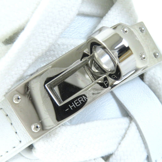 HERMES High cut sneakers Main: Leather white Daydream Women 36 Used Authentic