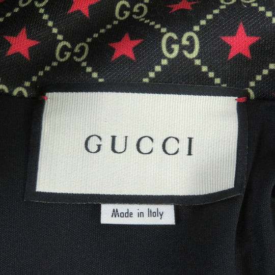 GUCCI Track jacket 575734 Outer: 55% polyester, Outer: 45% cotton, Lining: 100% polyester, Part: 100% nylon black mens M Used Authentic