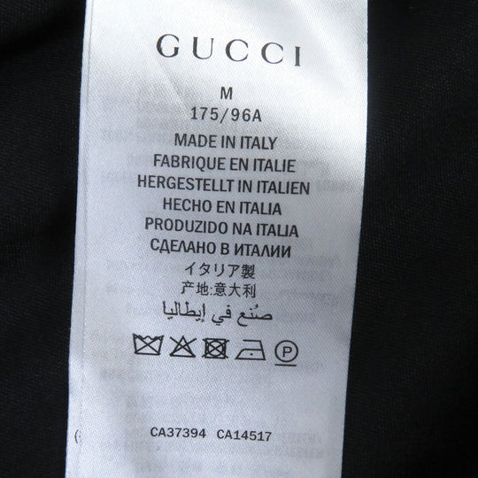 GUCCI Track jacket 575734 Outer: 55% polyester, Outer: 45% cotton, Lining: 100% polyester, Part: 100% nylon black mens M Used Authentic