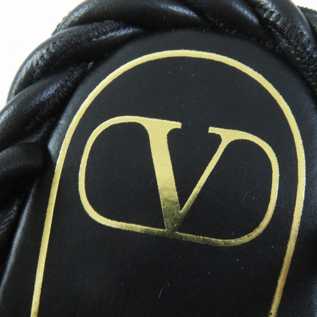 Valentino Garavani Sandals TW0S0Y14 Main: Leather black Women 36 Used Authentic