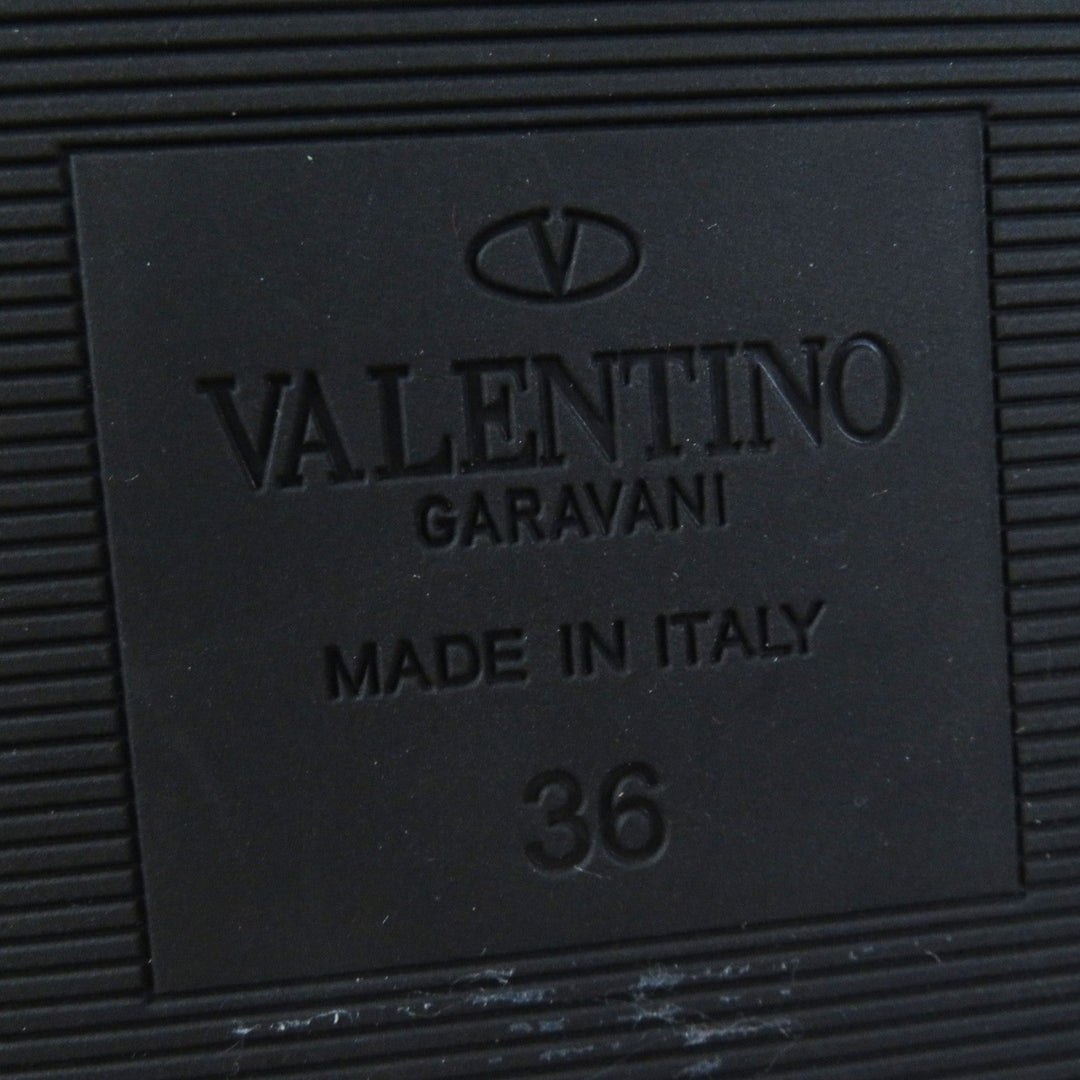 Valentino Garavani Sandals TW0S0Y14 Main: Leather black Women 36 Used Authentic