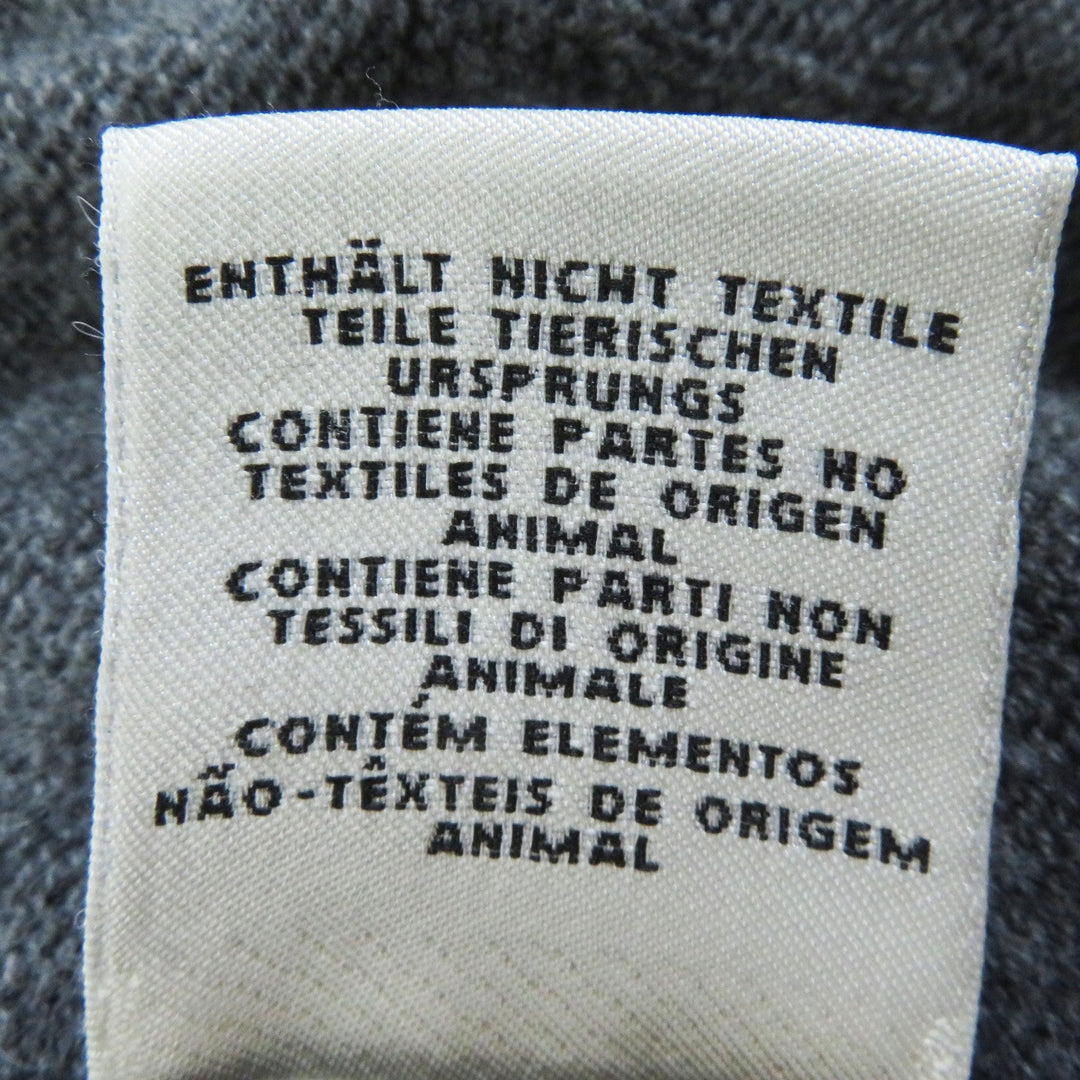 HERMES cardigan Outer fabric: 100% wool Dark gray Women 36 Used Authentic