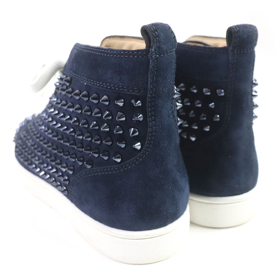 Christian Louboutin High cut sneakers 3101212 Main: Suede Marin LOUIS FLAT VV/SPIKES mens 40 Used Authentic