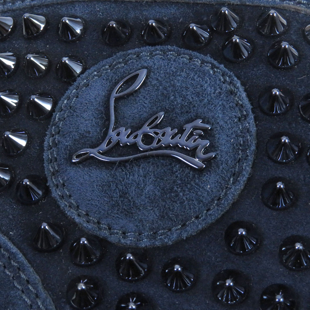 Christian Louboutin High cut sneakers 3101212 Main: Suede Marin LOUIS FLAT VV/SPIKES mens 40 Used Authentic