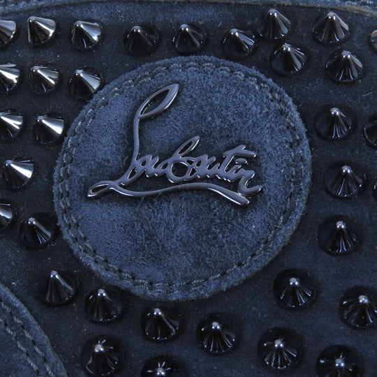 Christian Louboutin High cut sneakers 3101212 Main: Suede Marin LOUIS FLAT VV/SPIKES mens 40 Used Authentic